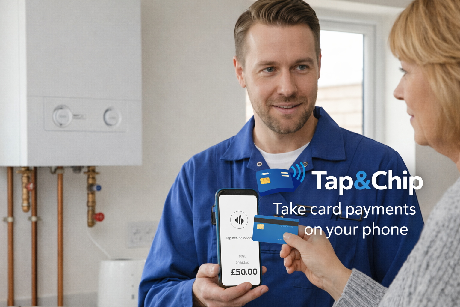 Tap & Chip Card Terminal App Android